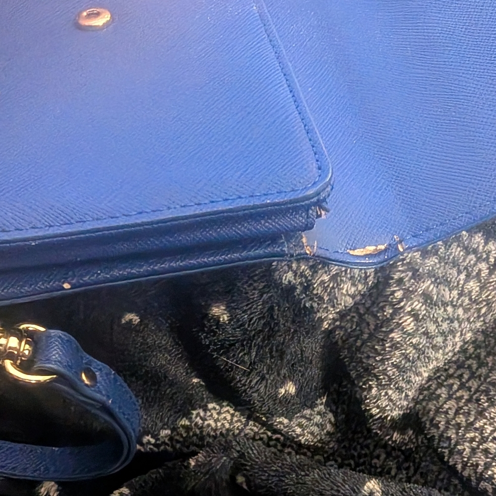 Kate Spade Blue Wallet GUC - Picture 3 of 8
